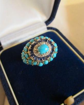 Anello anni 60  in oro