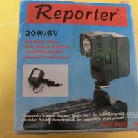 Flasc vintag con 2 batterie + alimentatore