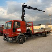 IVECO 120e18 GRU HIAB 3 SFILI 2011 CASSONE FISSO L