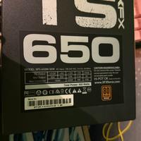 Alimentatore Pc 650w XFX 80 Plus Bronze
