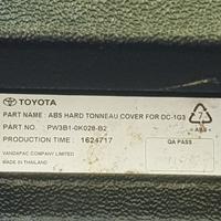 Hard top coperchio cassone pick up Toyota