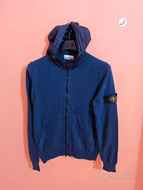 Maglione Stone Island con zip e cappuccio tg L