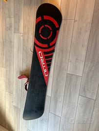 Snowboard Nitro Supra Team + attacchi Nitro