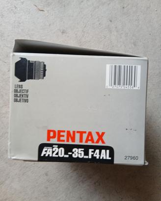 PENTAX-FA ZOOM 20-35mm F.4 AL