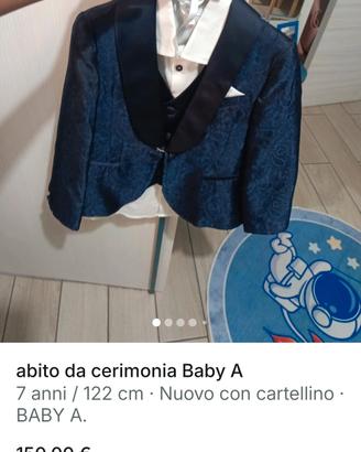abito da cerimonia bimbo, collezione 2025