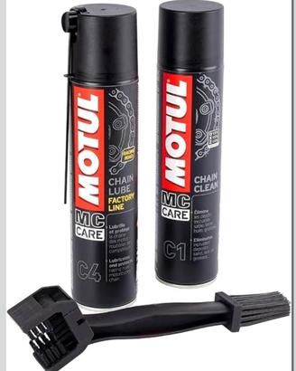 Kit pulizia catena moto
