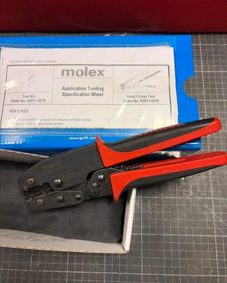 Crimpatrice pinza per terminali MOLEX
