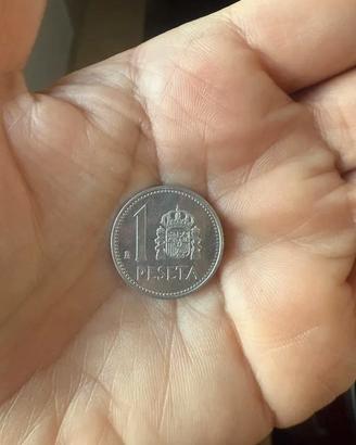 Moneta da 1 Peseta spagnola del 1984