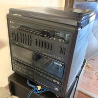 PHILIPS FCD 185 e coppia di casse Ultralinear