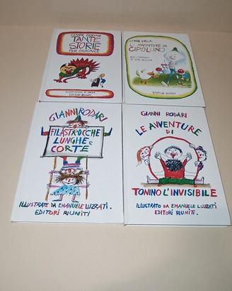 Lotto 4 libri Gianni Rodari,  Editori Riuniti