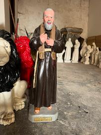 Padre pio statua in gesso