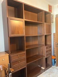 Libreria in noce