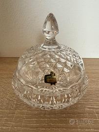 Bomboniera Porta Caramelle in Cristallo Vintage