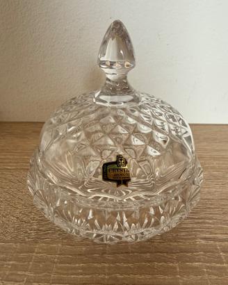 Bomboniera Porta Caramelle in Cristallo Vintage