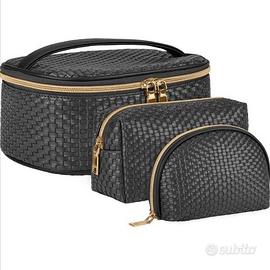 NUOVE Borse da Toilette Borsa Cosmetica 3 Pezzi