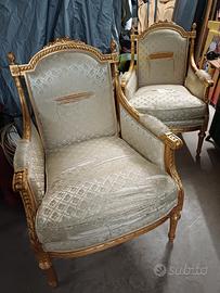 Poltrone stile imperiale 