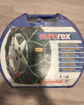 Catena da neve Eurex 12 mm 