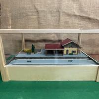 Diorama ferroviario espositivo