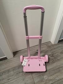 ZARA carrello trolley porta zaino scuola 6 ruote