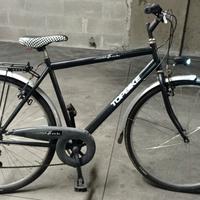 bici top bike uomo nera