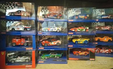 Vari modelli slot 1/32 digitali Carrera