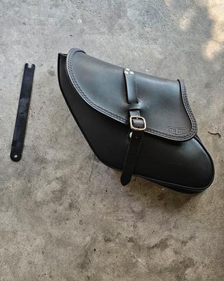 Borsa moto Ends cuoio