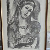 Madonna con Bambino.   Seren Say