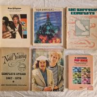 13 tra spartiti, canzonieri, biografie Rock/Folk