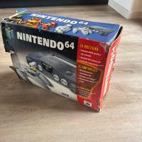 Nintendo 64 completo di scatola, cavi e SuperMario