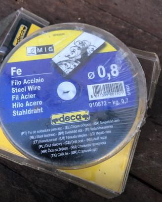 Filo animato per saldatrice a filo continuo