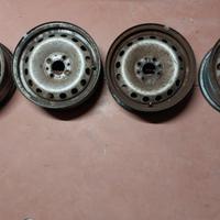 4 cerchi ferro Doblò 2001 5.5Jx14 ET37 4x98