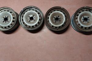 4 cerchi ferro Doblò 2001 5.5Jx14 ET37 4x98