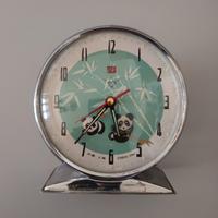 Orologio sveglia meccanica anni '60