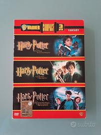 Cofanetto DVD Harry Potter primi tre film