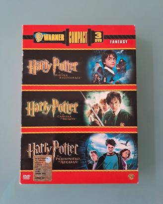 Cofanetto DVD Harry Potter primi tre film