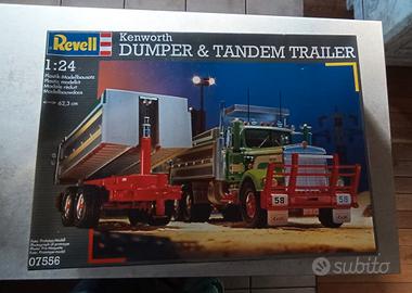 Revell Kenworth Dumper & Tandem Trailer - 1:24 -