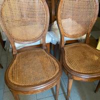 Coppia antiche sedie francesi