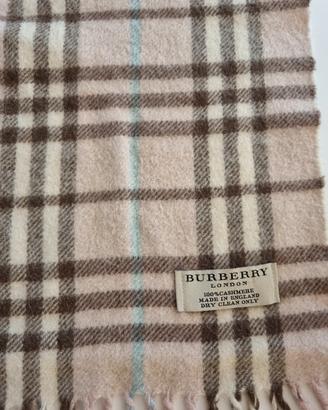 Burberry sciarpa cachemire