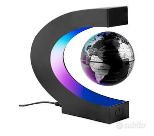 Mappamondo Magnetico con Luce LED