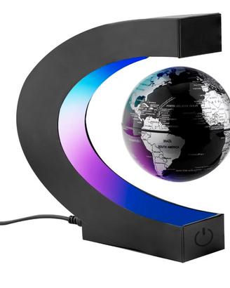 Mappamondo Magnetico con Luce LED