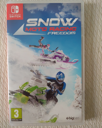 Snow moto racing freedom nintendo switch