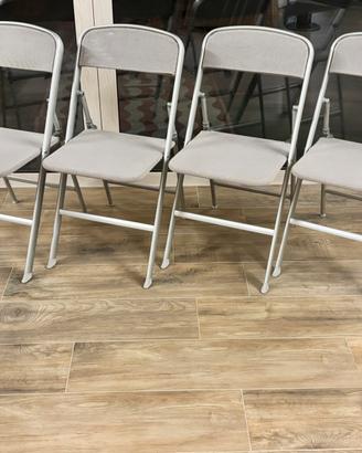 Sedie Calligaris pieghevoli Alu