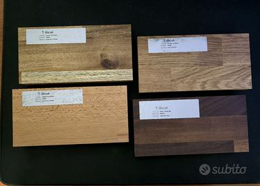 Campioni legno massello Illicut (4 pezzi)