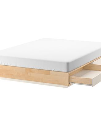 Letto matrimoniale IKEA Mandal (senza testiera)