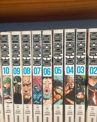 primi 12 manga di one punch man