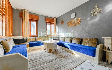 4 locali con doppio box senza spese