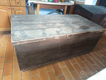 Baule in legno d'abete 