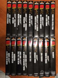 Raccolta videocassette VHS James Bond 007