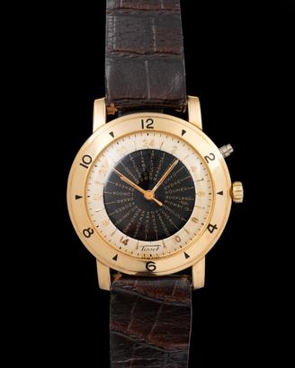 Tissot Navigator World Time - Rare Black Dial