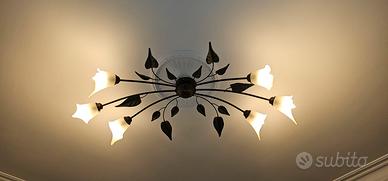 Lampadari piantana e lampada da tavolo